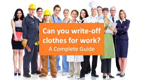 can outside sales reps write off clothing